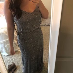 Art Deco beaded gown